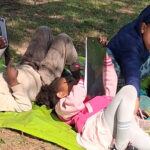 art outside like Georgia O'Keefe 1